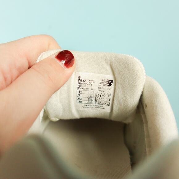 New Balance 515 Knit Pink Cream Sneakers Size 11 Retro Athlethic Y2K - Picture 8 of 8